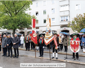 Eindrücke von der Eröffnungsfeier Begegnungszone Südtirol Option