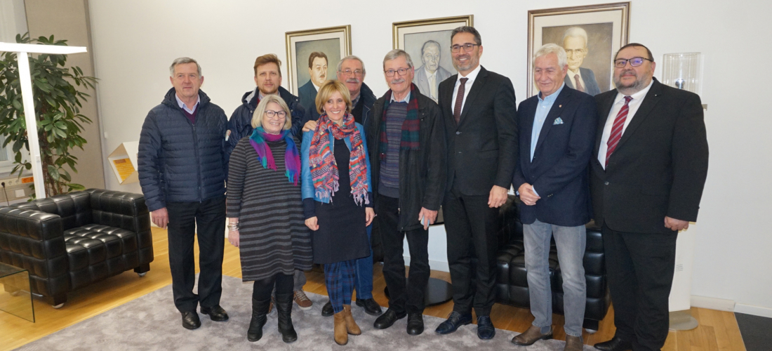 Antrittsbesuch bei LH Arno Kompatscher am 1.2.2019 in Bozen