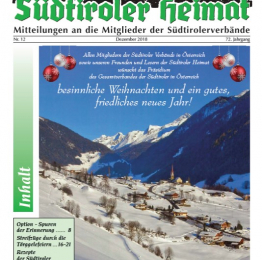 Südtiroler Heimat Dezember 2018