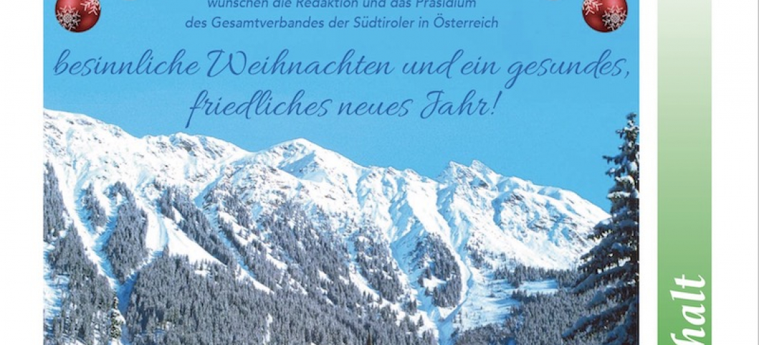 Südtiroler Heimat November – Dezember 2022
